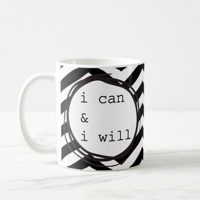 Mug Je peux et je vais le faire (Gauche)
