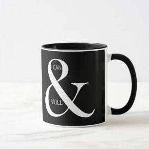 Mug Je peux et je veux motiver
