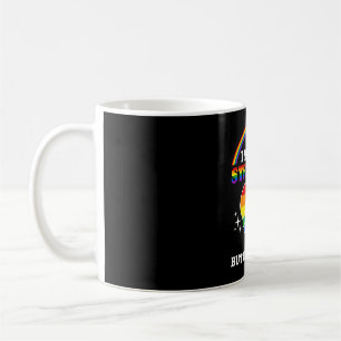 Mug Je peux être droit, mais je ne déteste pas le Gay
