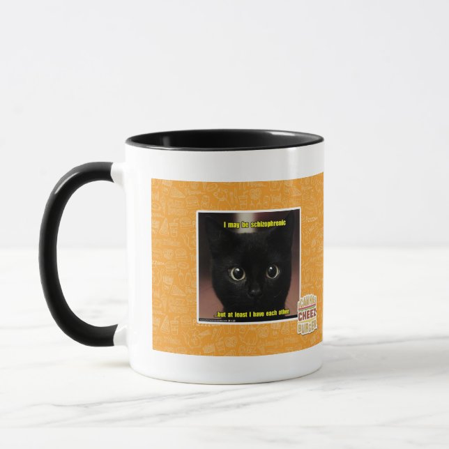 Mug Je peux être schizophrène (Gauche)
