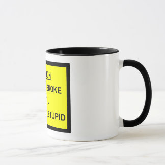 Mug Je peux fixer me suis cassé mais je ne peux pas