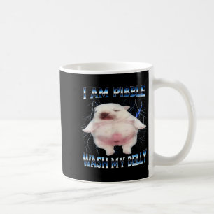 Mug Je peux laver mon ventre Drôle de chien Nettoie mo