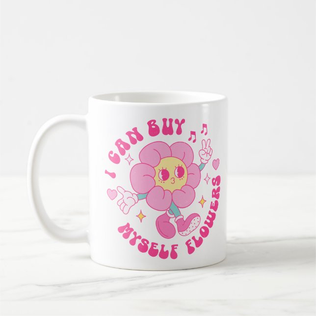 Mug Je Peux M'Acheter Des Fleurs (Gauche)