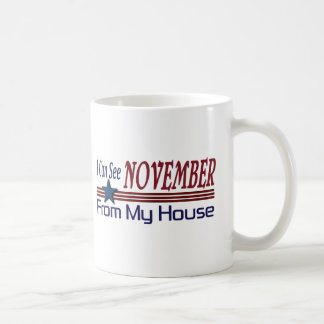 Mug Je peux voir novembre de ma Chambre