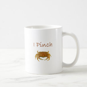 Mug "Je pince" le logo de crabe de roche