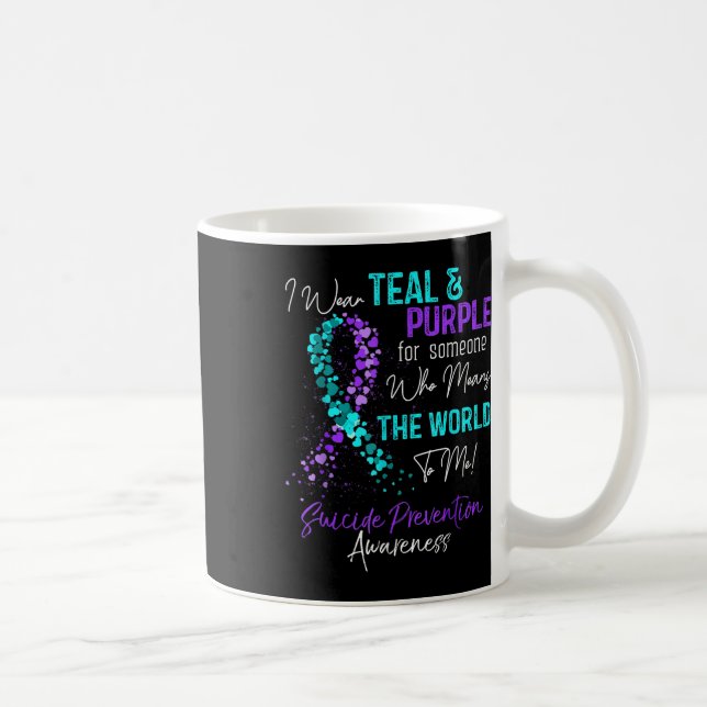 Mug Je Porte Des Experts Turquoises Et Violets En Prév (Droite)