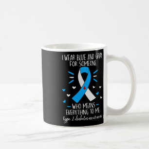 Mug Je Porte Du Bleu Et Du Gris Type 1 Sensibilisation