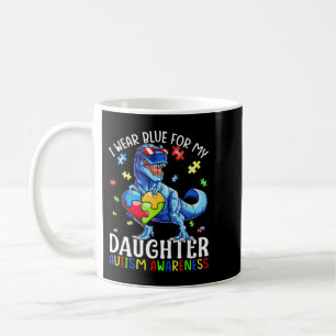 Mug Je Porte Du Bleu Pour La Sensibilisation sur l'aut