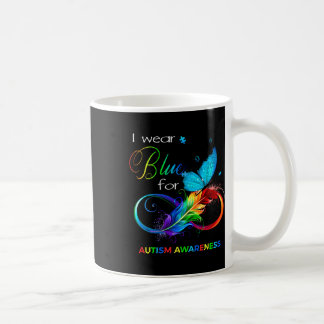 Mug Je Porte Du Bleu Pour Le Mois De La Sensibilisatio