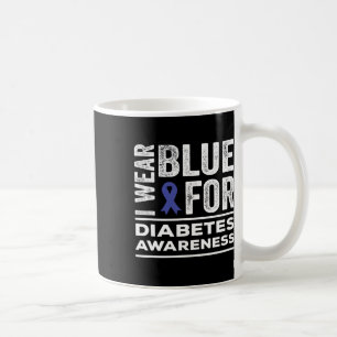 Mug Je Porte Du Bleu Pour Le Mois De Sensibilisation A