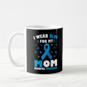 Mug Je Porte Du Bleu Pour Ma Mère Sensibilisation Au D