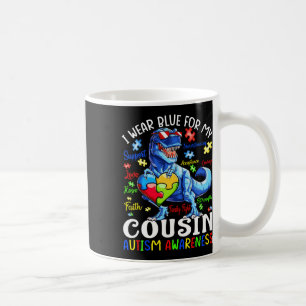 Mug Je Porte Du Bleu Pour Ma Sensibilisation sur l'aut