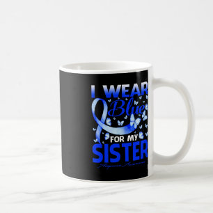 Mug Je Porte Du Bleu Pour Ma Soeur Alopecia