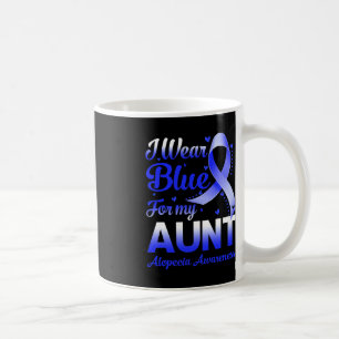 Mug Je Porte Du Bleu Pour Ma Tante Alopécie Sensibilis
