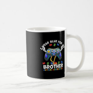 Mug Je Porte Du Bleu Pour Mes Frères Sensibilisations 