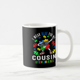Mug Je Porte Du Bleu Pour Mon Cousin Sensibilisation s