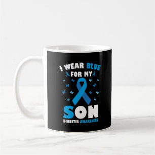 Mug Je Porte Du Bleu Pour Mon Fils Sensibilisation Au
