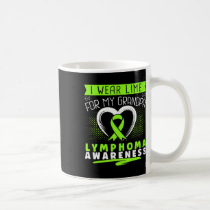 Mug Je porte du citron pour la sensibilisation au lymp