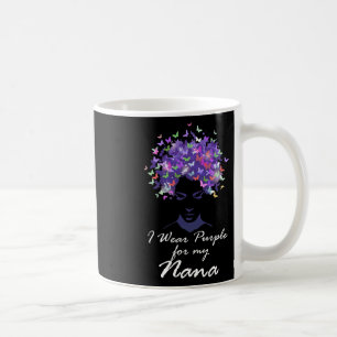 Mug Je Porte Du Purple Pour Ma Mère Nana Soutien Heime
