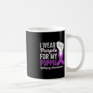 Mug Je Porte Du Purple Pour Mon Épilepsie Du Ruban De 