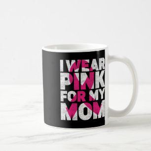 Mug Je Porte Du Rose Pour Ma Mère Rite De Sensibilisat