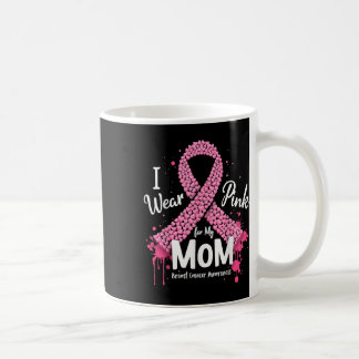 Mug Je Porte Du Rose Pour Ma Mère Sensibilisation Au C