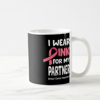 Mug Je porte du rose pour mon partenaire