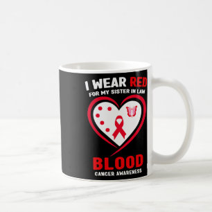 Mug Je Porte Du Rouge Pour Ma Belle-Sœur Sensibilisati