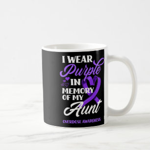 Mug Je Porte Du Violet En Mémoire De Mon Adjudant De L
