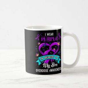Mug Je Porte Du Violet En Mémoire De Mon Fils Surdose