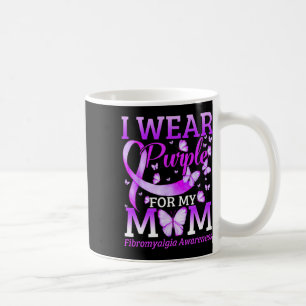 Mug Je Porte Du Violet Pour Ma Mère Sensibilisation À