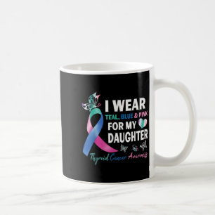 Mug Je Porte Le Bleu Turquoise Et Le Rose Pour Ma Fill
