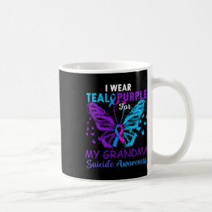 Mug Je Porte Le Purple Turquoise En Mémoire De Mon Sui