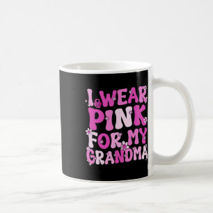 Mug Je Porte Le Rose Pour Ma Grand-Mère Sensibilisatio