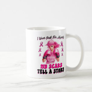 Mug Je Porte Le Rose Pour Moi Mes cicatrices Racontent