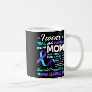 Mug Je Porte Le Turquoise Et Le Violet Pour Ma Mère Su