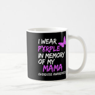 Mug Je Porte Le Violet En Mémoire De Mon Adjudicateur