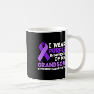 Mug Je Porte Le Violet En Mémoire De Mon Petit-Fils Su