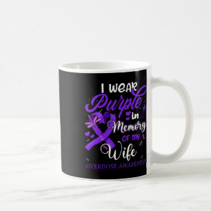 Mug Je Porte Le Violet En Mémoire Pour Ma Femme Surdos