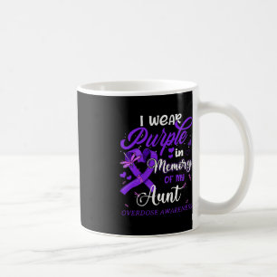 Mug Je Porte Le Violet En Mémoire Pour Ma Tante Surdos