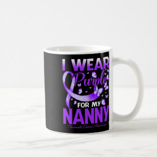 Mug Je Porte Le Violet Pour Ma Nanny Pancréatique Canc