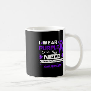 Mug Je Porte Le Violet Pour Ma Nièce Fier De Notre Épi