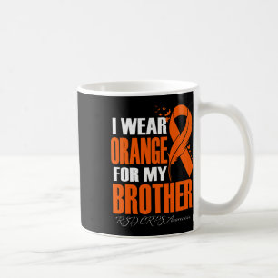 Mug Je Porte Orange Pour Mon Frère Rsd Crps Sensibilis