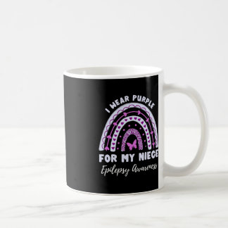 Mug Je Porte Violet Pour Ma Nièce Epilepsie Sensibilis