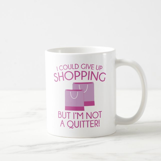 Mug Je Pourrais Abandonner Le Shopping (Droite)