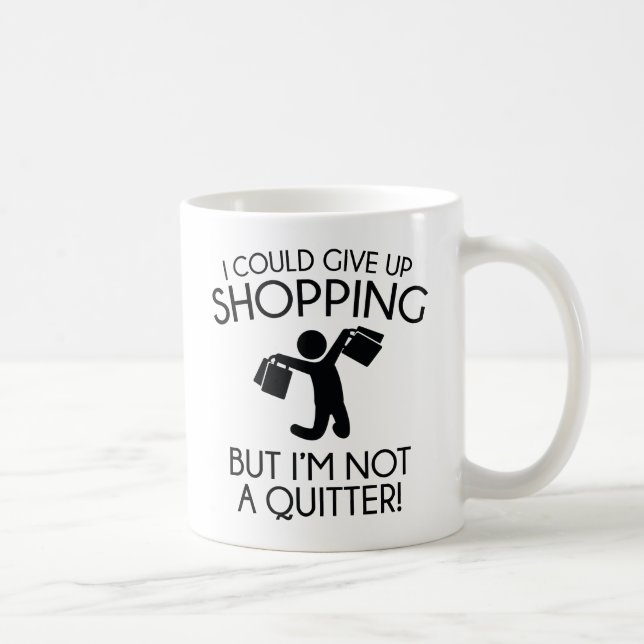 Mug Je Pourrais Abandonner Le Shopping (Droite)