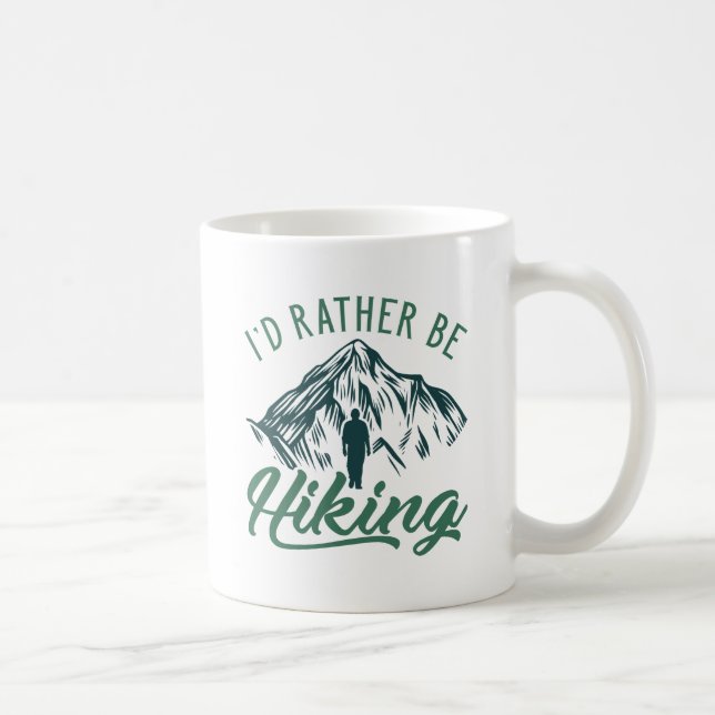 Mug Je préfère être Randonnée (Droite)