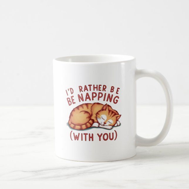 Mug Je préfère faire la sieste (avec vous) - Ginger Ca (Droite)
