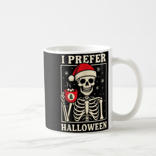 Mug Je préfère Halloween (Droite)