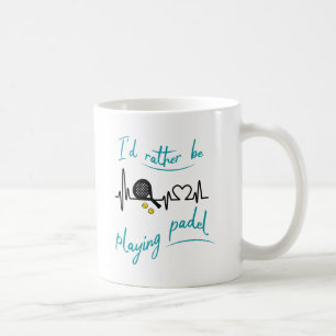 Mug Je préfère jouer à Padel
